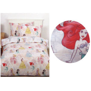 Disney Princesses Pink Licensed Quilt Cover Set Single