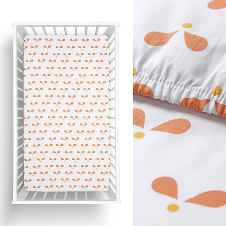 Cotton Cot Fitted Sheet