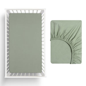 Cotton Cot Fitted Sheet