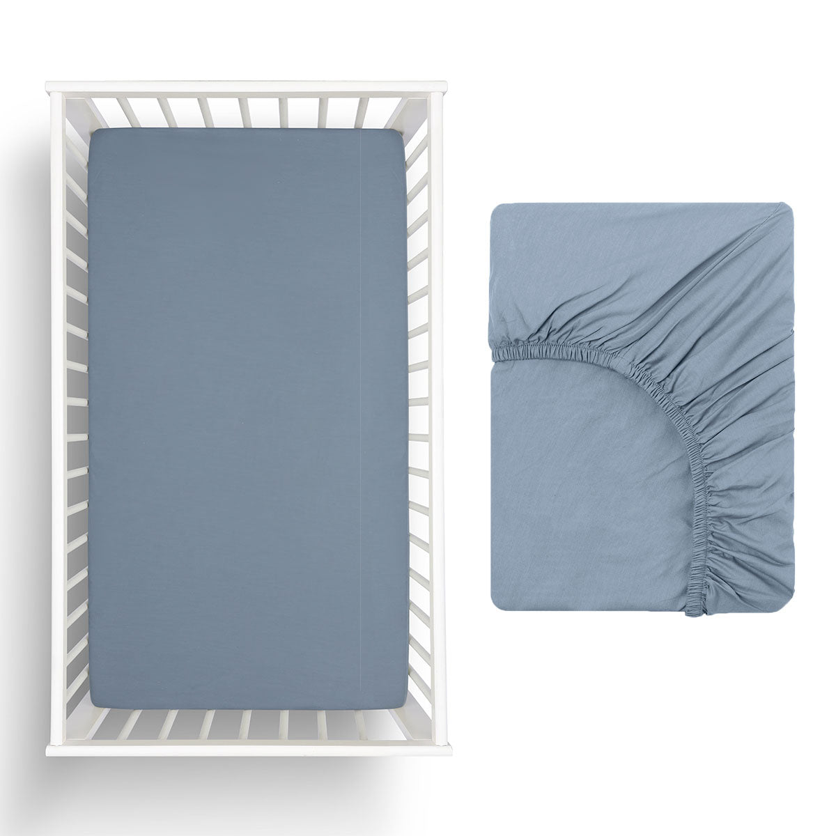 Cotton Cot Fitted Sheet