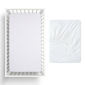Cotton Cot Fitted Sheet