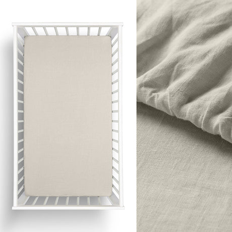 1 Pc Hemp Cot Fitted Sheet