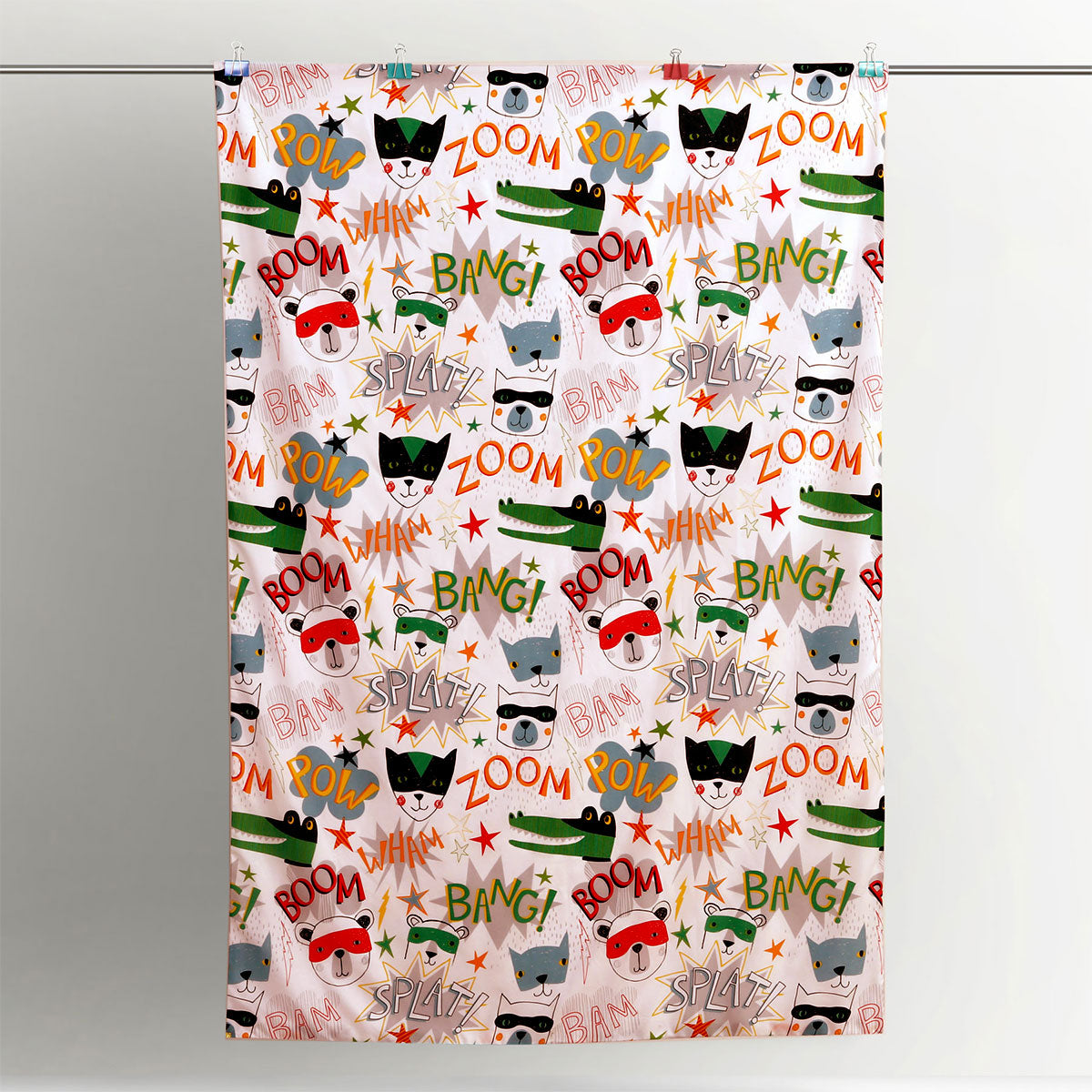 Superhero Quilt Cover Set Single