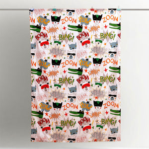 Superhero Quilt Cover Set Single