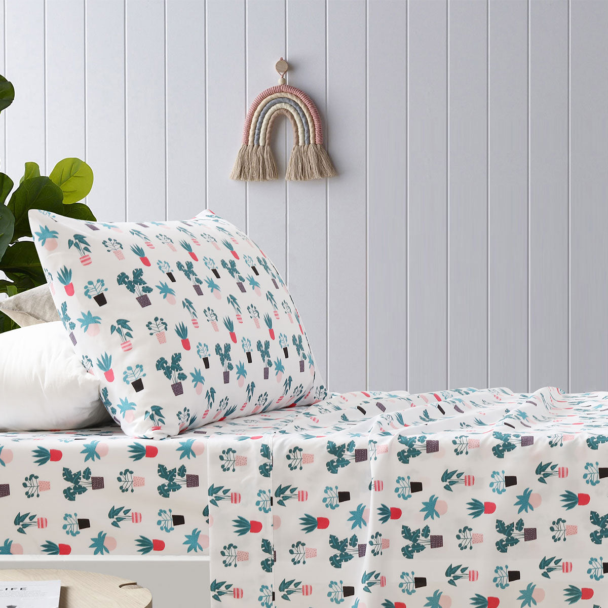 Plant Kids Printed Sheet Set