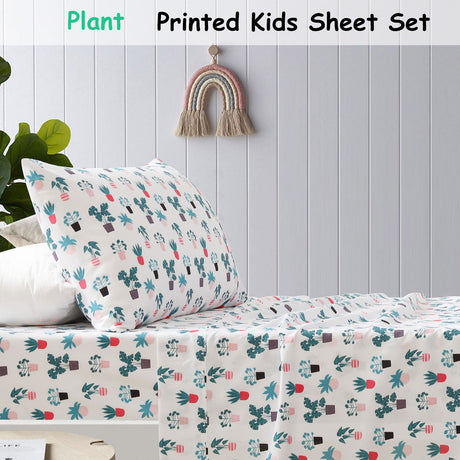 Plant Kids Printed Sheet Set