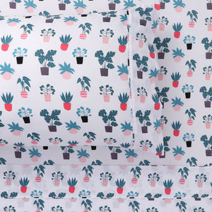 Plant Kids Printed Sheet Set