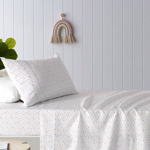 Polka Multi Printed Microfibre Sheet Set