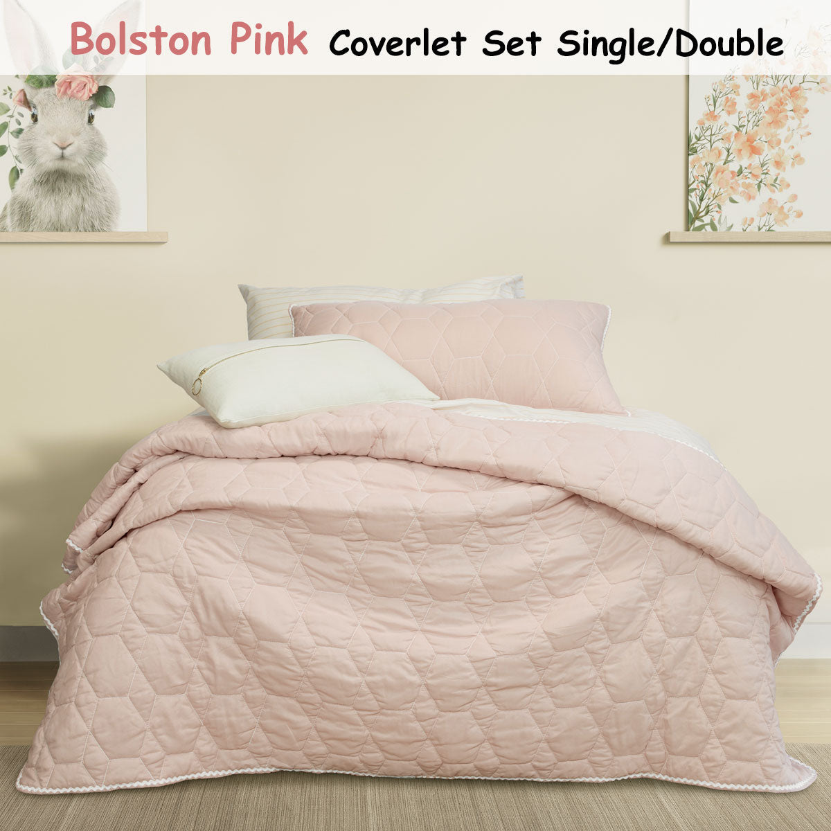 Bolston Kids Coverlet Set Single/Double