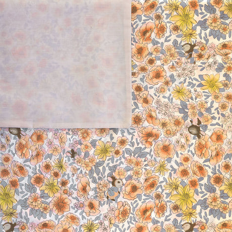 Flora Brown Quilt Cover Set