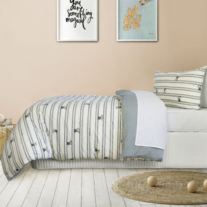 Logan Denim Quilt Cover Set