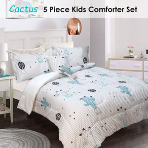 5 Piece Kids Comforter Set