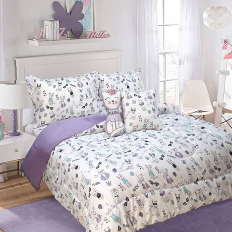 5 Piece Kids Comforter Set