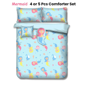 Kids Adventure Comforter Set 4 and 5 Pcs