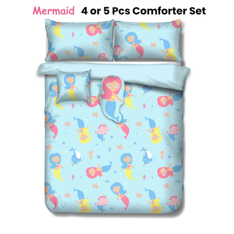 Kids Adventure Comforter Set 4 and 5 Pcs