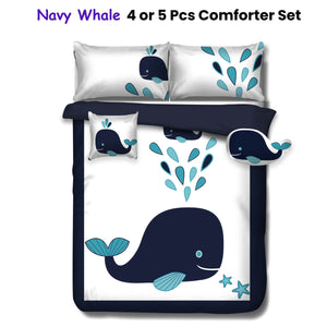 Kids Adventure Comforter Set 4 and 5 Pcs