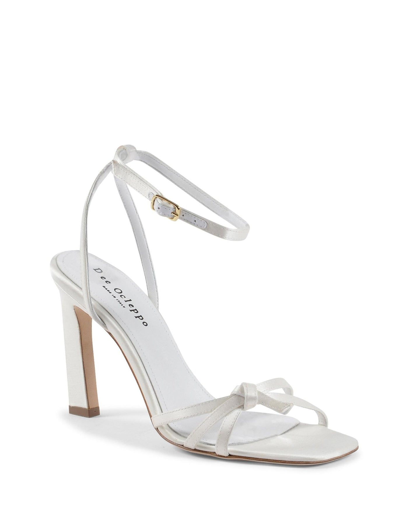 Satin High Heel Sandal