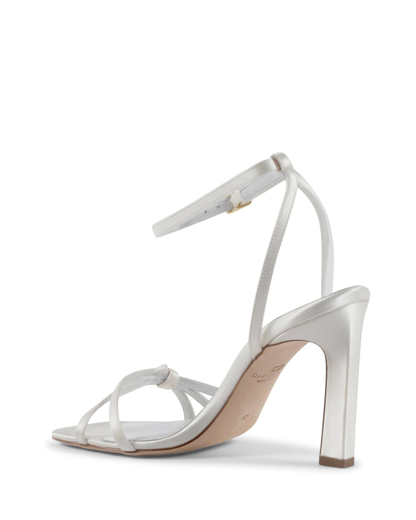 Satin High Heel Sandal