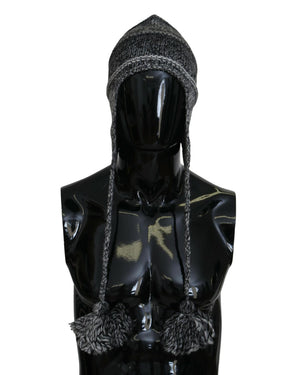 Beanie Hat With Logo Details One Size Men