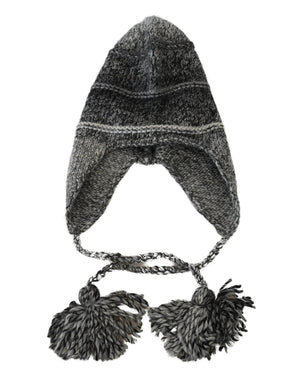 Beanie Hat With Logo Details One Size Men