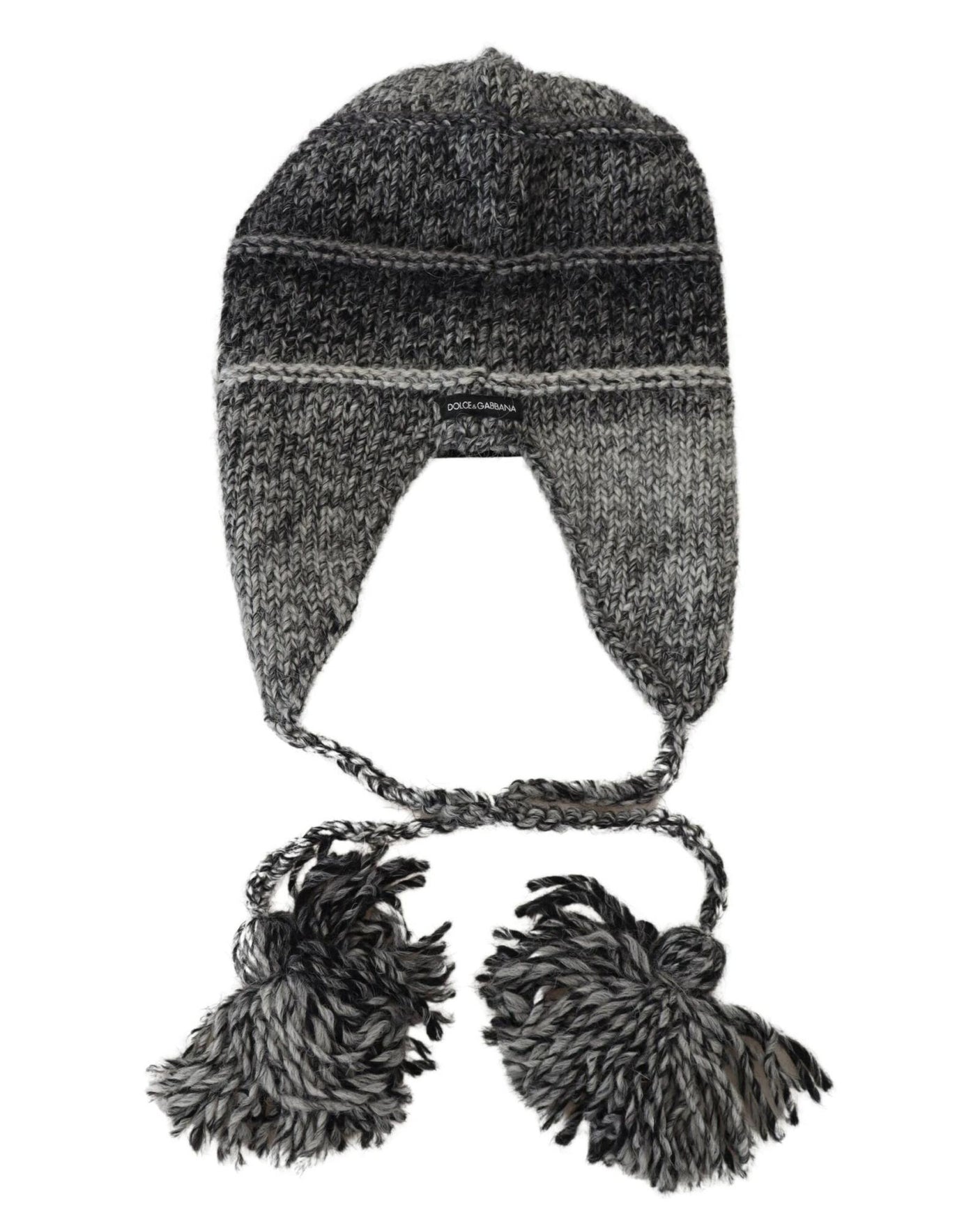 Beanie Hat With Logo Details One Size Men