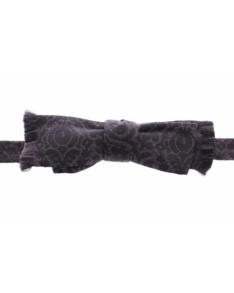 Bow Tie With Paisley Pattern One Size Men