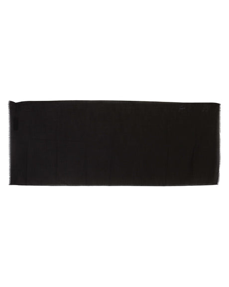 Mens Striped Wool Scarf One Size Men