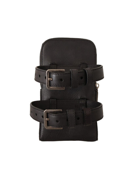 Leather Multi Kit with Double Belt Strap One Size Men