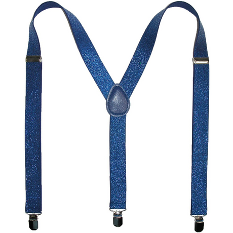 Mens Suspenders Braces Adjustable Strong Clip On Elastic Formal Wedding Slim