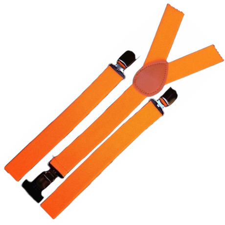 Mens Suspenders Braces Adjustable Strong Clip On Elastic Formal Wedding Slim