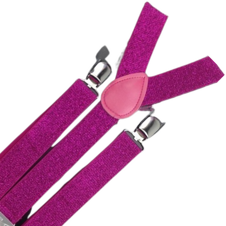 Mens Suspenders Braces Adjustable Strong Clip On Elastic Formal Wedding Slim